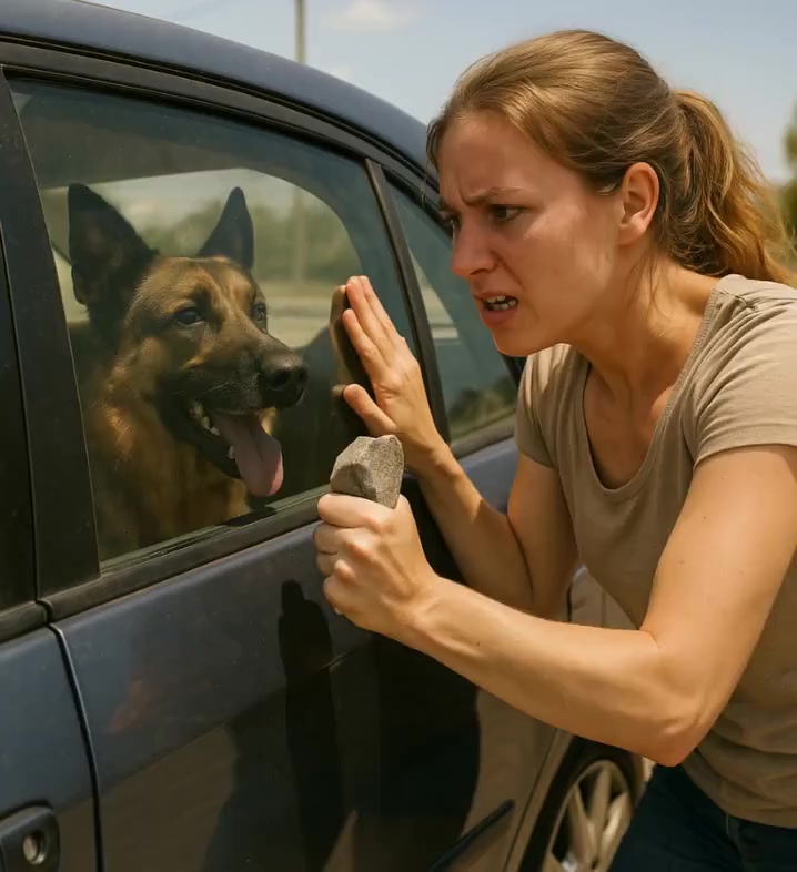 Some man locked his dog in a car during extreme heat — to save the ...